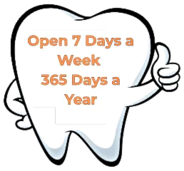 Open 7 days a Week, 365 Days a Year, Same Day Appointment at Crossroads Dental Clinic, Sheikh Zayed Road and Deira, Dubai