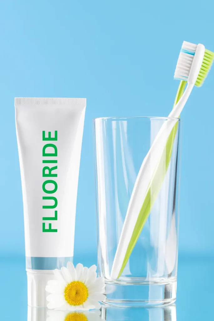 Fluoride toothpaste and mouthwash used to protect enamel during orthodontic treatment