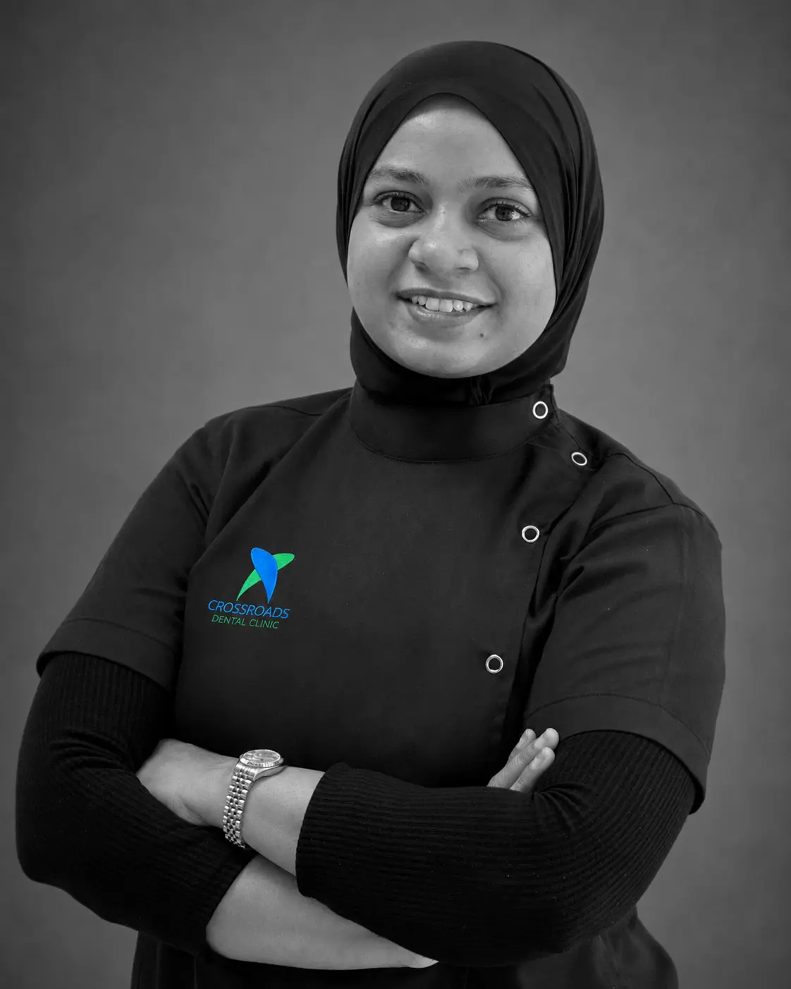 Dr. Fouzia Khan experienced General Dentistry in Dubai at Crossroads Dental Clinic Dubai, providing expert dental care and smile makeover services